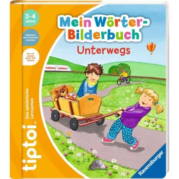 tiptoi Mein Word Picture Book: Unterwegs, õpperaamat