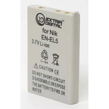 Akupank Extra Digital EN-EL5 7.2V 1500mAh Nikoni kaameratele