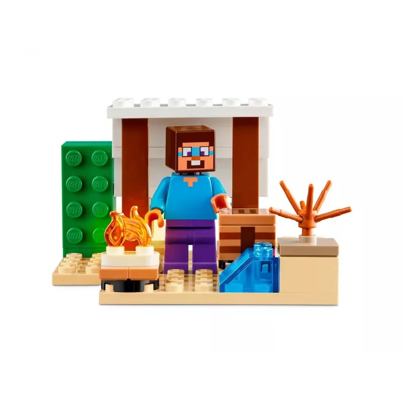 Lego Minecraft 21251 Steve'i kõrberetke mängukomplekt