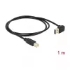 USB-kaabel DeLOCK 85558 USB 2.0 1 m USB A USB B Must