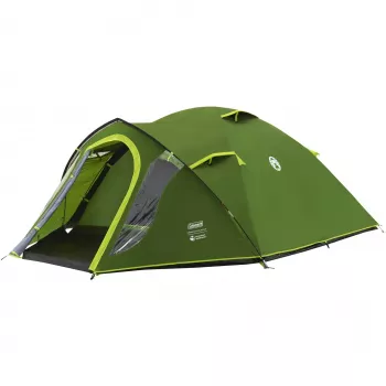 Coleman Dome Tent Darwin 4 Plus Mustout — 4-kohaline tunnelitelk eeskojaga, tumeroheline/heleroheline