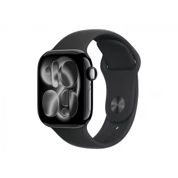 Apple Watch Series 11 GPS + Cellular 42mm sügavmust alumiiniumkorpus musta spordirihmaga - M/L | Apple