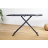 Täissuuruses triikimislaud Taurus 994178000 — 410 x 1250 mm, reguleeritav kõrgus kuni 930 mm, puuvillase kattega, must