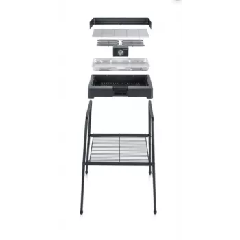 Severin PG8566 elektribarbecue ja grill, must, 2200 W (PG8566)