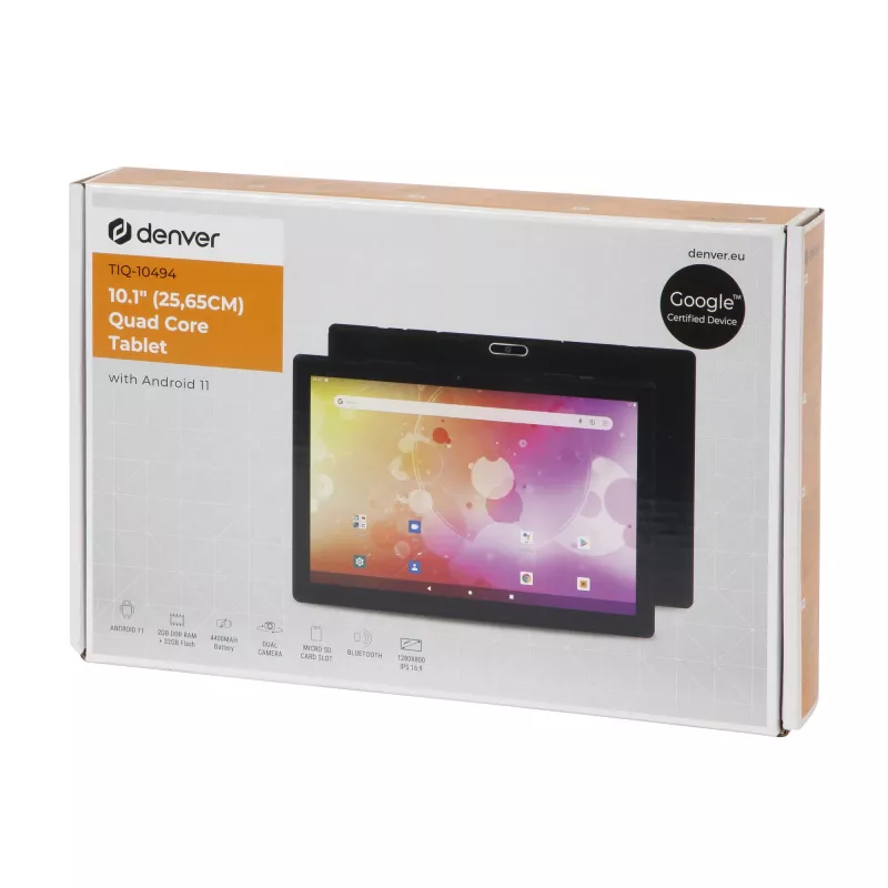 Tahvelarvuti Denver TIQ-10494 10,1 tolli 1,3 GHz 2 GB RAM 32 GB Android 11