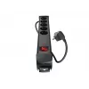Pikendusjuhe Lanberg SP1-05F-0500-BK 5m 5 vahelduvvoolupistikut Siseruumides Must