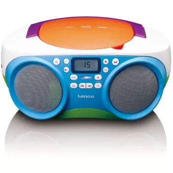 Kaasaskantav raadio Lenco SCD41 mitmevärviline