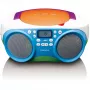 Kaasaskantav raadio Lenco SCD41 mitmevärviline