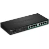 TRENDnet TPE-TG84 - Lüliti - 8 x 10/100/1000 (PoE+) - lauaarvutile, seinale paigaldatav - PoE+ (120 W)