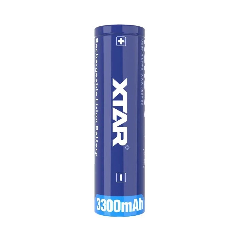 Aku 18650 3,6V Li-ion 3300 mAh kaitsega