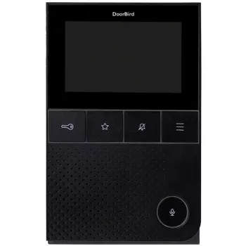 IP-videosisetelefon DoorBird A1101 Must Edition — uksejaam IP-videovalvesüsteemidele (mudel A1101)
