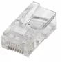 Intellinet 502375 juhtmepistik RJ-45 läbipaistev