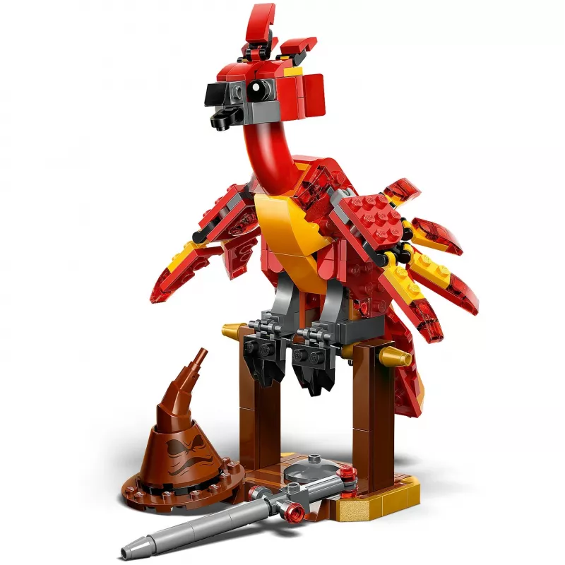 LEGO ehitatav Fawkes — Dumbledore'i fööniksi mudel 76448, 299 detaili, 160 mm kõrge, vanusele 8+