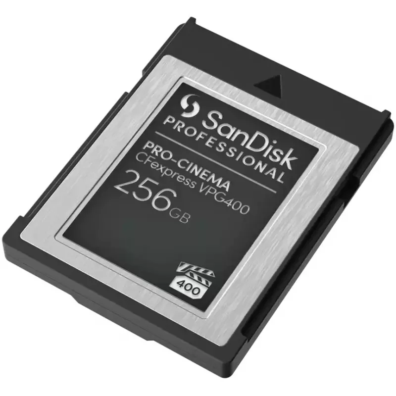 SANDISK Professional PRO-CINEMA 256GB CFexpress VPG400 Type B kaart kuni 1700MB/s lugemine, 1400MB/s kirjutamine