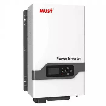 Inverteris MUST 2kW, 1-faasiline, DC12V, PUHTAS SIINUS