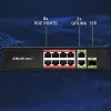 Etherneti kommutaator QOLTEC 52297 PoE RJ45 koos PoE üleslingi ja SFP-pordiga
