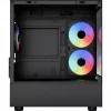Micro/Mini-ITX arvutikorpus AEROCOOL Geh Viewport Mini-G-BK-v4 ARGB must