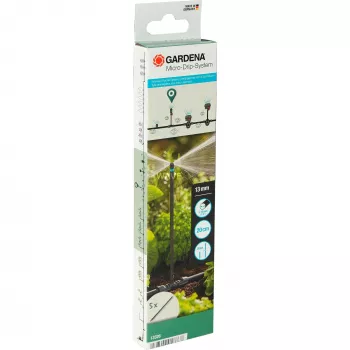 Niisutussüsteemi osa Gardena 13326-20 Plastik Must 200mm 5 tk