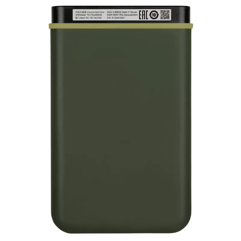 HDD Transcend 1TB 2.5 tolli USB 3.2 Gen 1 StoreJet 25M3G