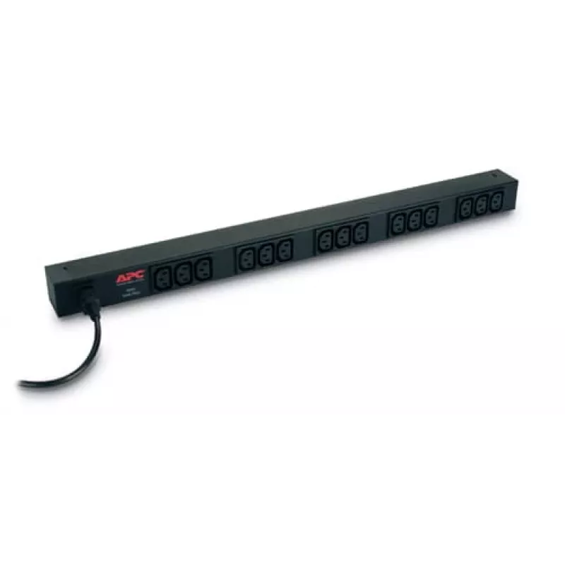 APC RACK PDU BASIC ZERO U 10A 230V toitejaotusseade (PDU) 15 vahelduvvoolu pistikupesa 0U Must