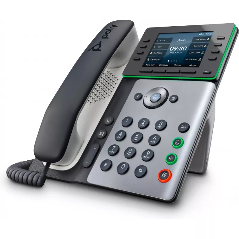 HP Poly Edge E320 IP-telefon ja PoE-toega, IPS, 320 × 240 pikslit, 4:3, HTTPS, ENERGY STAR, EAC, RoHS, Federal Communications Commission (FCC), CE, BSMI