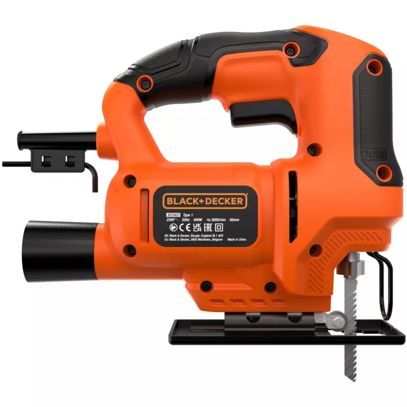Tikksaag Must & Decker BES602 — 400 W, oranž/must käsitikksaag