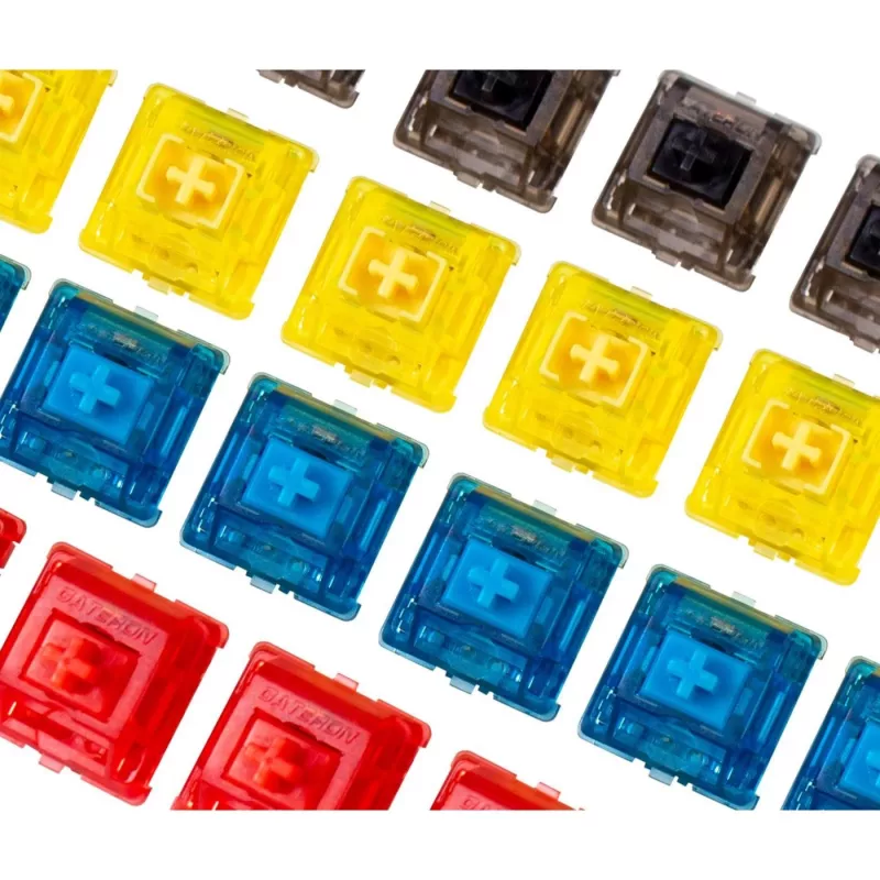 Klaviatuurilülitid Keychron G36 Kollane Plastik Kuumvahetatav