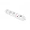 LANBERG PS0-05E-0150-W 1,5M Valge 5X 230V Lanter PIKENDUSJUHEM TÄISVASKIST