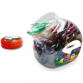 USB-mälupulk Emtec 32 GB USB Type-A C410 Color Mix Candy Jar