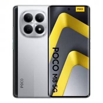 POCO M8 5G 17,2 cm (6,77) hübriidne kahe SIM-kaardiga USB USB-C 8 GB 512 GB 5520 mAh hõbedane