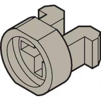 Kinnitusklamber SCHROFF multipacPRO 21100-464 polüamiidist hall, 1 tk