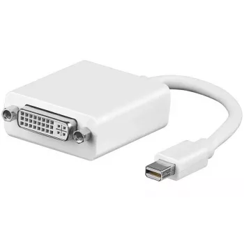 Microconnect MDPDVI videokaabli adapter 0,15 m Mini DisplayPort DVI-I Valge