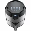 Tefal Easy Fry EY401D Üksik 4,2 L Eraldiseisev 1500 W Kuumaõhufritüür Must, Roostevaba teras