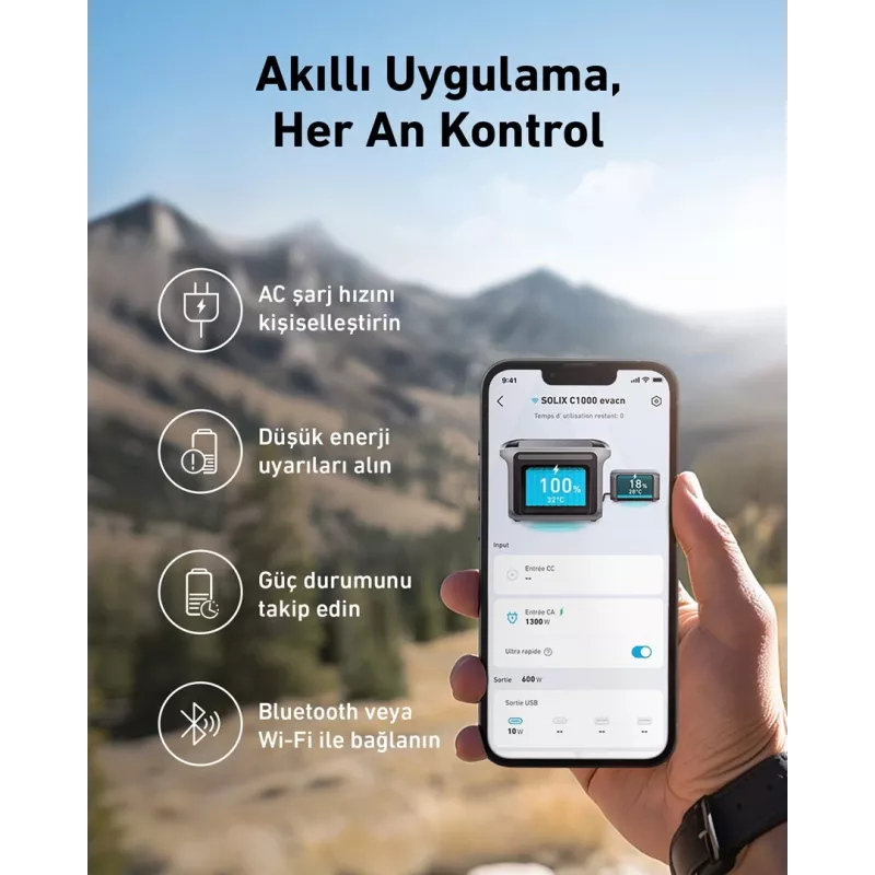 Anker Solix C1000X kaasaskantav elektrijaam 8 1800 W 12.9 kg