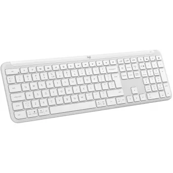Logitech K950 Signature õhuke klaviatuur kontorisse RF juhtmevaba Bluetooth QWERTY US International valge