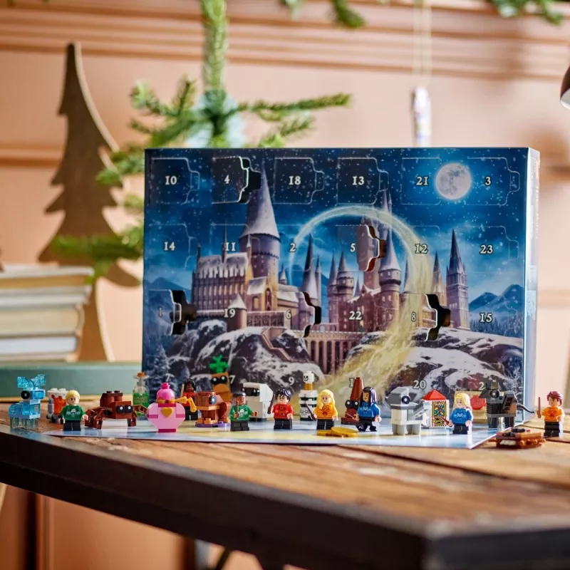 Ehitusmänguasi LEGO Harry Potter Advendikalender 2025 komplekt 76456 — 278 osa, 8 minifiguuri, vanusele 7+