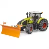 Mudeltraktor BRUDER Claas Axion 950 lumekettide ja lumesahaga, mõõtkavas mudel