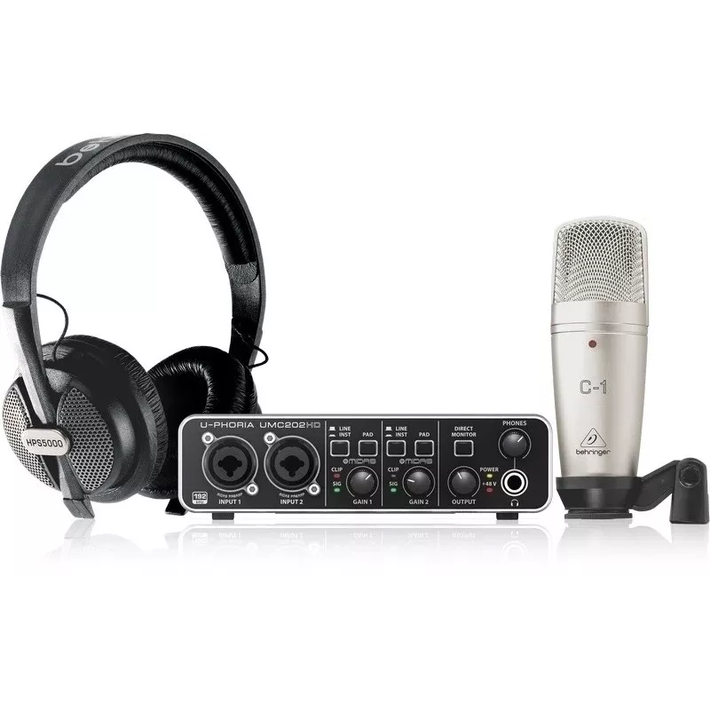 Behringer U-PHORIA STUDIO PRO - kodusalvestuskomplekt