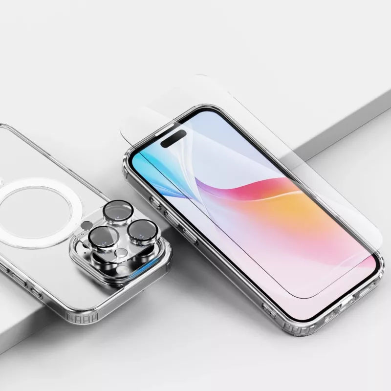 Siselaadija 4smarts 541178 Läbipaistev Valge Kiirlaadimine USB USB-C