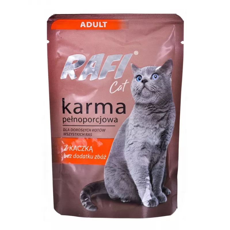 RAFI Cat Adult pardiga - märg kassitoit - 100g