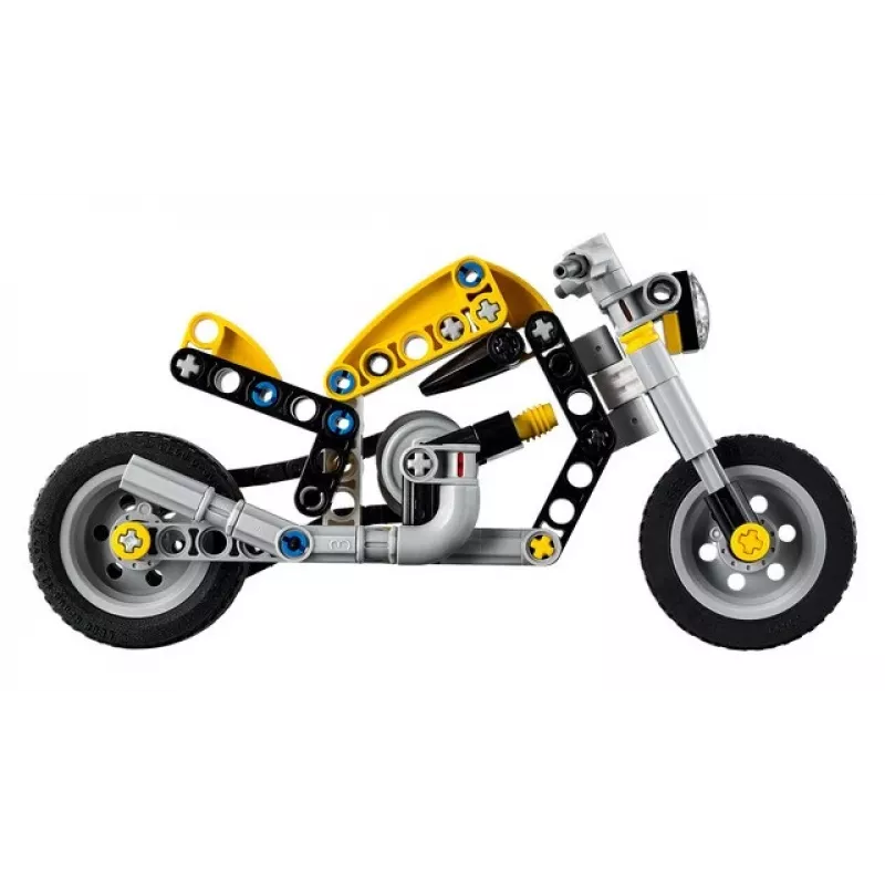 LEGO TECHNIC 42225 Kollane mootorratas