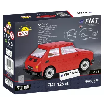 Mänguasjade ehituskomplekt Cobi Youngtimer Collection Fiat 126p el 24531 — 150 tk