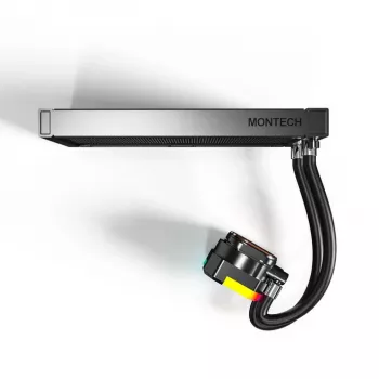 Integreeritud vedelikprotsessorijahuti Montech Hyper Flow ARGB 240 mm, must