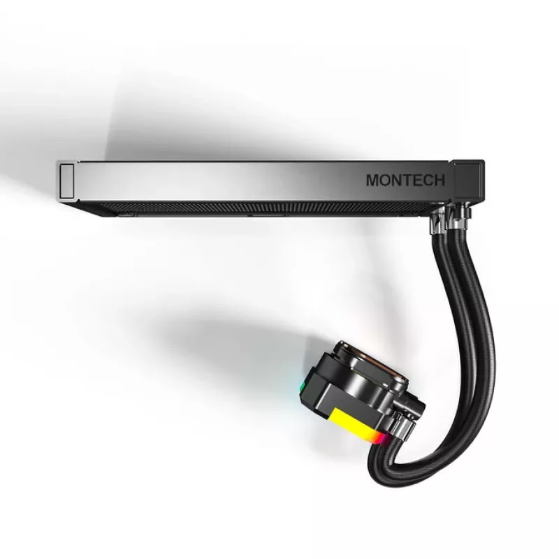 Integreeritud vedelikprotsessorijahuti Montech Hyper Flow ARGB 240 mm, must