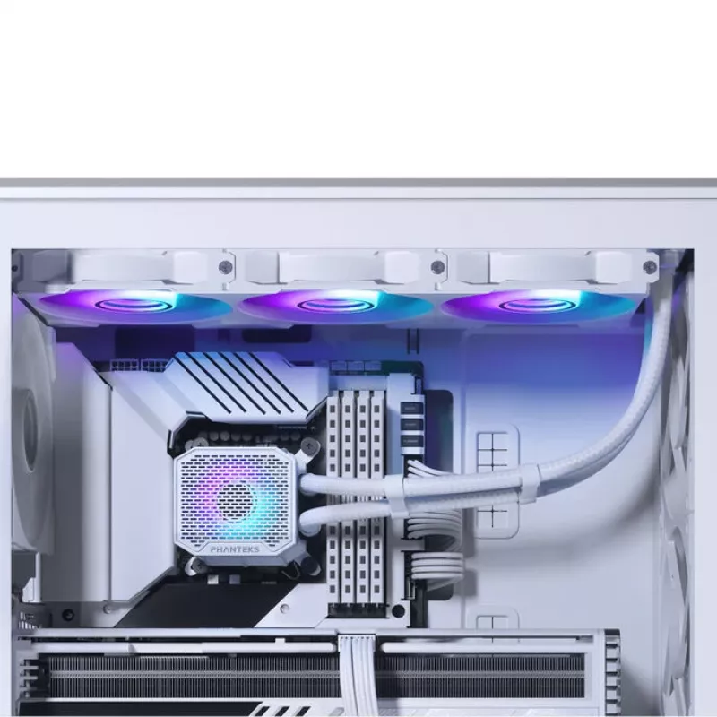 Phanteks Glacier One 360M25G2 Arvutikorpuse vedelikjahutuskomplekt 12 cm Valge 1 tk