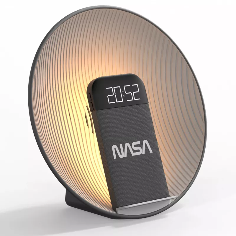 NASA SPC600 Bluetooth-kõlar/äratuskell/juhtmevaba laadija