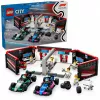 LEGO CITY 60444 F1 Garaaž ning Mercedes-AMG ja Alpine autod