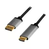 LogiLink CDA0107 videokaabli adapter 2 m DisplayPort HDMI Hall Must