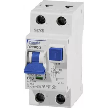 RCBO lüliti DRCBO 3 B10/0.03/1N-A (09932102)