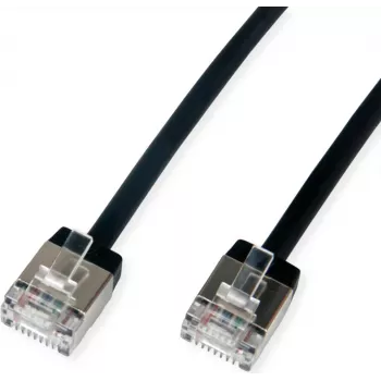 ROLINE U/FTP patch-kaabel Cat.6A Ultra- kurzer RJ45 must 1m - Network - CAT 6a (21.15.4561)